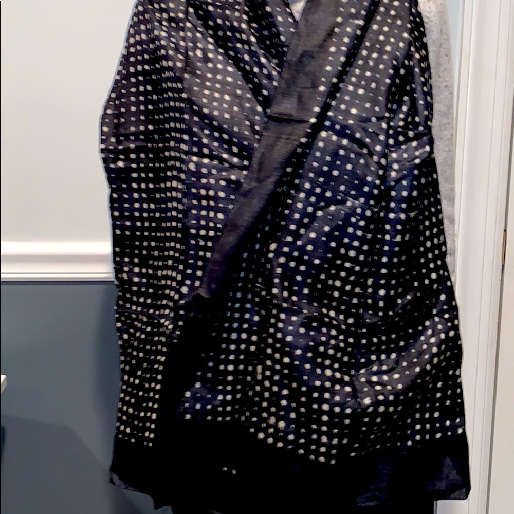 Fabindia  new polka dot linen scarf from India